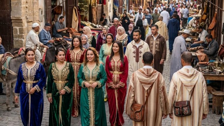 Traditional Clothing of Tangier: Fabrics, Symbols, Memory