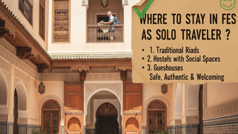 Where to stay In Fes as a solo traveler 