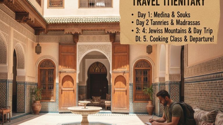 3-5 Day Fes Solo Travel Itinerary